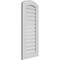 Ekena Millwork Arch Top Surface Mount PVC Gable Vent: Non-Functional, w/ 3-1/2"W x 1"P Standard Frame, 18"W x 40"H GVPAR18X4001SN - alternate 3